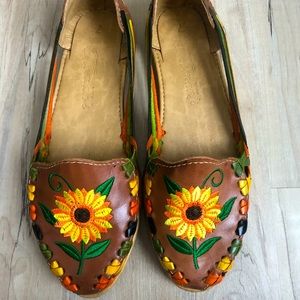 Sunflower Huaraches